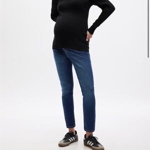 GAP Maternity True Waistband Full Panel Vintage Slim Jeans